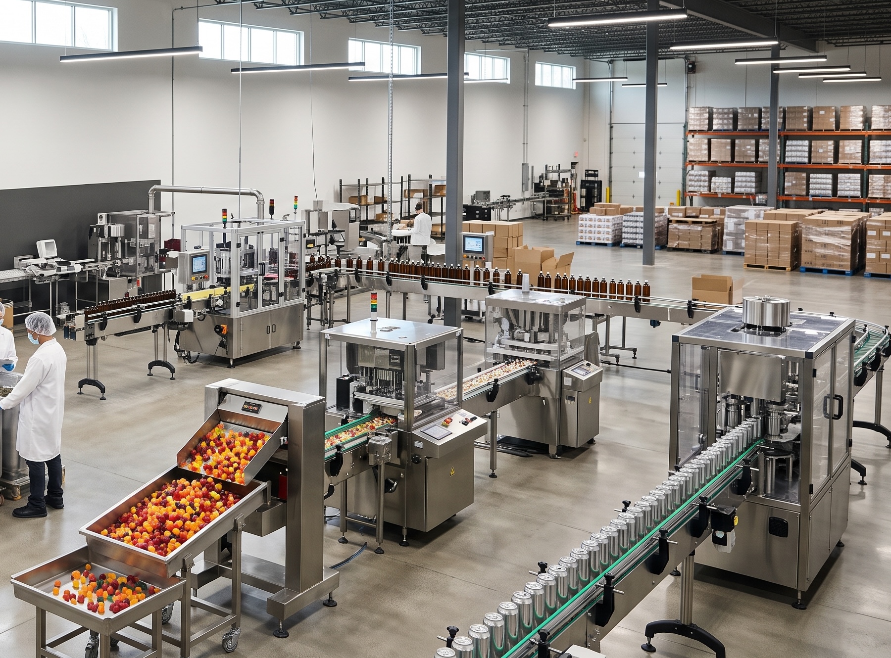 NutraProducts manufacturing and packaging