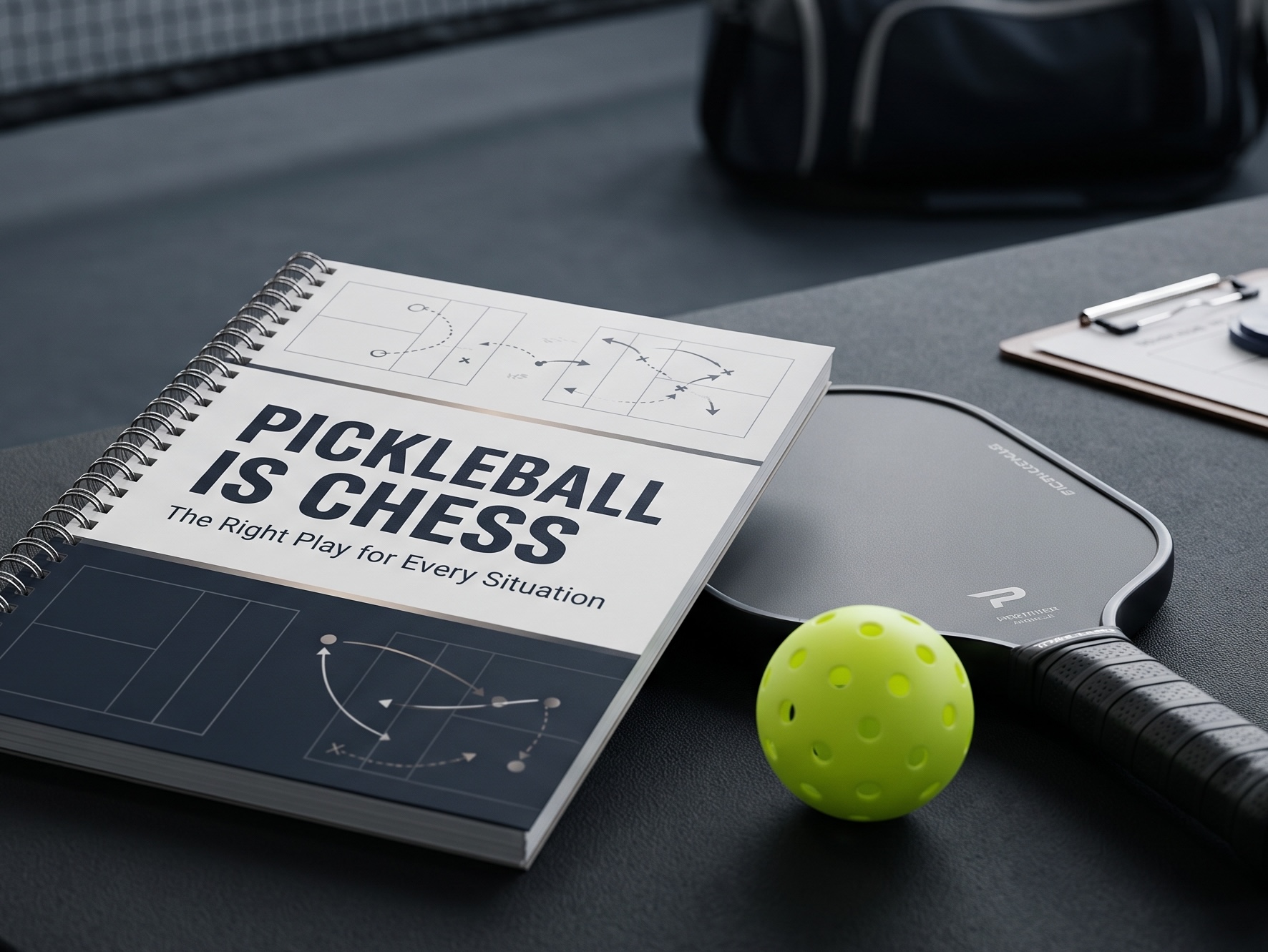 Pickleball is Chess playbook and coaching