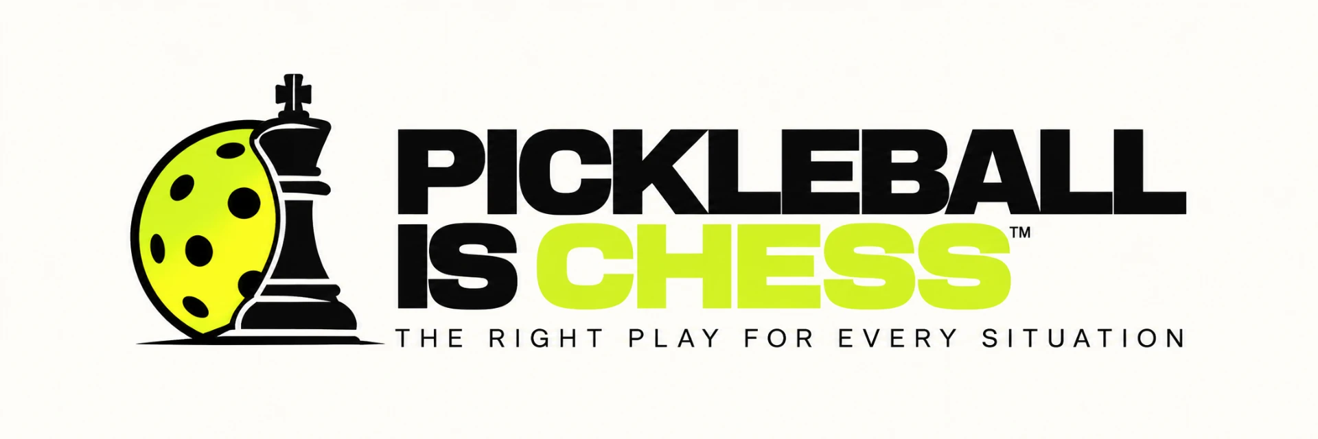 Pickleball is Chess logo